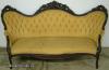  Ornate Victorian Walnut Sofa 