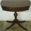  Mahogany Game Table 
