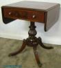  Flame Mahogany Drop Leaf Table 