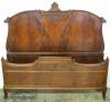 Ornate Flame Mahogany Bed Ornate Flame Mahogany Bed