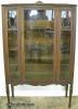  Walnut China Cabinet 