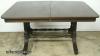  Baker Walnut Dining Table 