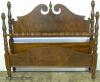  Burl Walnut Bed 