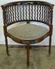  Mahogany Corner Chair 