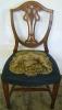 Mahogany Needlepoint Chair 